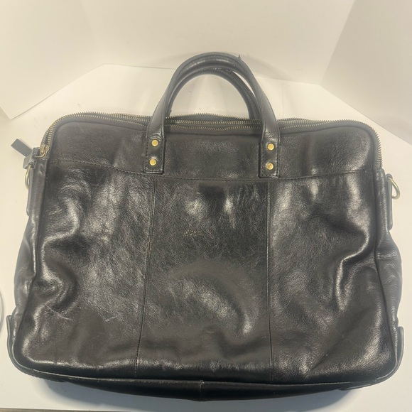 Fossil Haskell Double Zip Work bag - Picture 2 of 9